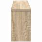 Preview: Wandmontierter Kleiderständer Sonoma Eiche 75 x 16 x 26 cm