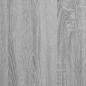 Preview: Wandmontierter Kleiderständer Grau Sonoma 60 x 10.5 x 10.5 cm