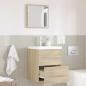 Preview: ARDEBO.de - Badezimmer Schrank Sonoma Eiche 41 x 38,5 x 48 cm Holzwerkstoff