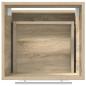Preview: Badezimmer Schrank Sonoma Eiche 41 x 38,5 x 48 cm Holzwerkstoff
