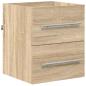 Preview: Badezimmer Schrank Sonoma Eiche 41 x 38,5 x 48 cm Holzwerkstoff