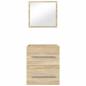 Preview: Badezimmer Schrank Sonoma Eiche 41 x 38,5 x 48 cm Holzwerkstoff