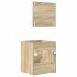 Preview: Badezimmer Schrank Sonoma Eiche 41 x 38,5 x 48 cm Holzwerkstoff