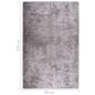 Preview: Teppich Waschbar 80x150 cm Grau Rutschfest