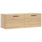 Preview: Wandschrank Sonoma-Eiche 100x36,5x35 cm Holzwerkstoff