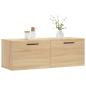 Preview: Wandschrank Sonoma-Eiche 100x36,5x35 cm Holzwerkstoff