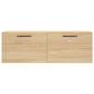 Preview: Wandschrank Sonoma-Eiche 100x36,5x35 cm Holzwerkstoff