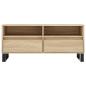 Preview: TV-Schrank Sonoma-Eiche 100x34,5x44,5 cm Holzwerkstoff