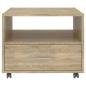 Preview: Couchtisch Sonoma-Eiche 55x55x40 cm Holzwerkstoff