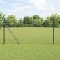 Preview: ARDEBO.de - Zaun mit Pfosten Grau 1.2 x 50 m