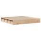 Preview: Bettgestell mit Speicher Braun 180 x 200 cm Holz