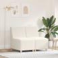 Preview: ARDEBO.de - Sofa Chiar 2 pcs Creme 55 x 74 x 82 cm Cordstoff