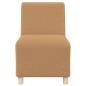 Preview: Sofa Chiar 2 pcs Beige 55 x 74 x 82 cm Cordstoff