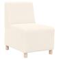 Preview: Sofa Chiar 3 pcs Creme 55 x 74 x 82 cm Cordstoff