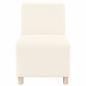 Preview: Sofa Chiar 3 pcs Creme 55 x 74 x 82 cm Cordstoff