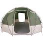 Preview: ARDEBO.de - Kuppelzelt mit Dach mit Speicher Grün 475 x 475 x 235 cm Taft