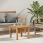 Preview: ARDEBO.de - Couchtisch Braun 45 x 45 x 36 cm Massives Teakholz