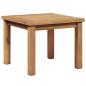 Preview: Couchtisch Braun 45 x 45 x 36 cm Massives Teakholz