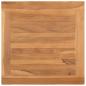 Preview: Couchtisch Braun 45 x 45 x 36 cm Massives Teakholz