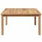 Preview: Couchtisch Braun 85 x 85 x 45 cm Massives Teakholz