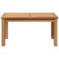 Preview: Couchtisch Braun 70 x 40 x 36 cm Massives Teakholz