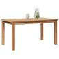 Preview: Couchtisch Braun 90 x 50 x 45.5 cm Massives Teakholz