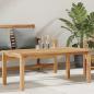 Preview: ARDEBO.de - Couchtisch Braun 110 x 55 x 45 cm Massives Teakholz