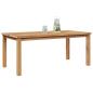 Preview: Couchtisch Braun 110 x 55 x 45 cm Massives Teakholz
