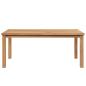 Preview: Couchtisch Braun 110 x 55 x 45 cm Massives Teakholz