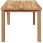 Preview: Couchtisch Braun 110 x 55 x 45 cm Massives Teakholz