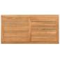 Preview: Couchtisch Braun 110 x 55 x 45 cm Massives Teakholz