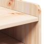 Preview: Nachttische 2 pcs Braun 38 x 36 x 29,5 cm Massivkiefer