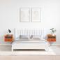 Preview: Nachttische 2 pcs Wachsbraun 38 x 36 x 29,5 cm Massivkiefer