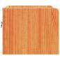 Preview: Nachttische 2 pcs Wachsbraun 38 x 36 x 29,5 cm Massivkiefer
