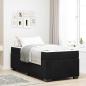 Preview: ARDEBO.de - Bettgestell mit Matratze Sonstiges Schwarz 90 x 200 cm Samt