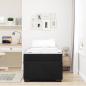 Preview: Bettgestell mit Matratze Sonstiges Schwarz 90 x 200 cm Samt