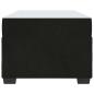 Preview: Bettgestell mit Matratze Sonstiges Schwarz 90 x 200 cm Samt