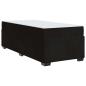 Preview: Bettgestell mit Matratze Sonstiges Schwarz 90 x 200 cm Samt