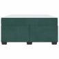Preview: Bettgestell mit Matratze Sonstiges Dunkelgrün 140 x 200 cm Samt