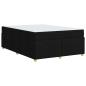 Preview: Bettgestell mit Matratze Sonstiges Schwarz 160 x 200 cm Stoff