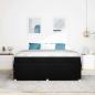 Preview: Bettgestell mit Matratze Sonstiges Schwarz 180 x 200 cm Stoff