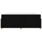 Preview: Bettgestell mit Matratze Sonstiges Schwarz 180 x 200 cm Stoff