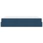 Preview: Bettgestell Sonstiges mit Speicher Blau 140 x 200 cm Stoff