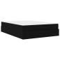 Preview: Bettgestell Sonstiges mit Speicher Schwarz 160 x 200 cm Stoff