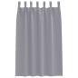 Preview: Verdunkelungsvorhänge 2 pcs Hellgrau 175 x 140 cm Polyester