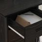Preview: Büroschrank Schwarze Eiche 76 x 41 x 72 cm Holzwerkstoff