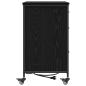 Preview: Büroschrank Schwarze Eiche 76 x 41 x 72 cm Holzwerkstoff