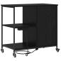 Preview: Büroschrank Schwarze Eiche 76 x 41 x 72 cm Holzwerkstoff