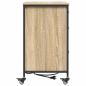Preview: Büroschrank mit Rad Sonoma Eiche 76 x 41 x 72 cm Holzwerkstoff