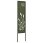 Preview: Garten dekoratives Panel Olivgrün 32 x 140 cm